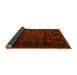 Sideview of Persian Yellow Traditional Rug, tr2427yw