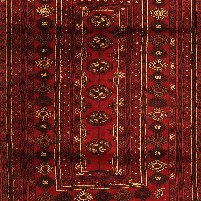 Serging Thickness of Machine Washable Persian Orange Traditional Area Rugs, wshtr2427org