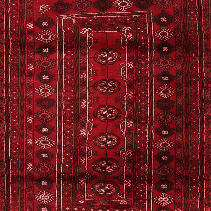 Machine Washable Persian Red Traditional Rug, wshtr2427red
