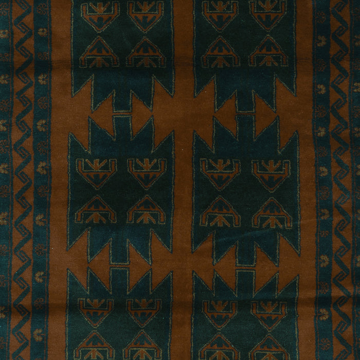 Machine Washable Persian Turquoise Traditional Area Rugs, wshtr2428turq