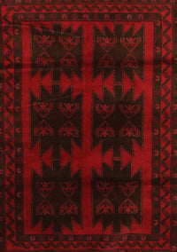 Persian Orange Traditional Rug, tr2428org