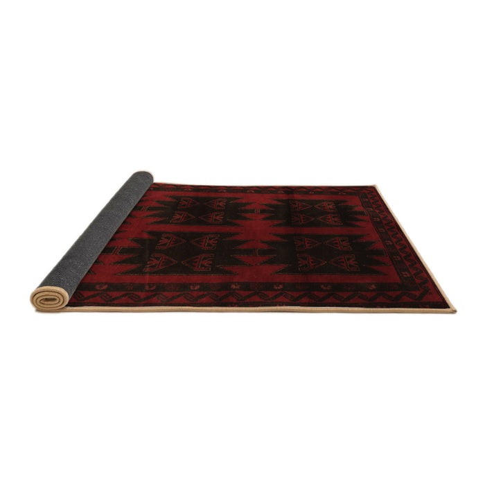 Sideview of Persian Brown Traditional Rug, tr2428brn