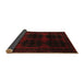 Sideview of Persian Brown Traditional Rug, tr2428brn