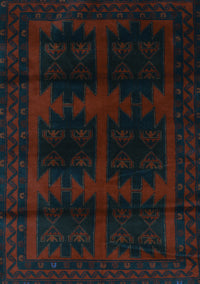 Persian Light Blue Traditional Rug, tr2428lblu