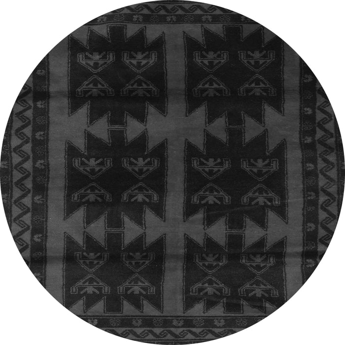 Square Persian Gray Traditional Rug, tr2428gry