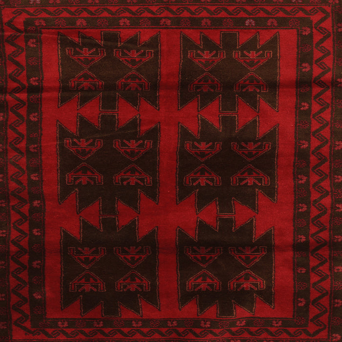 Serging Thickness of Persian Orange Traditional Rug, tr2428org