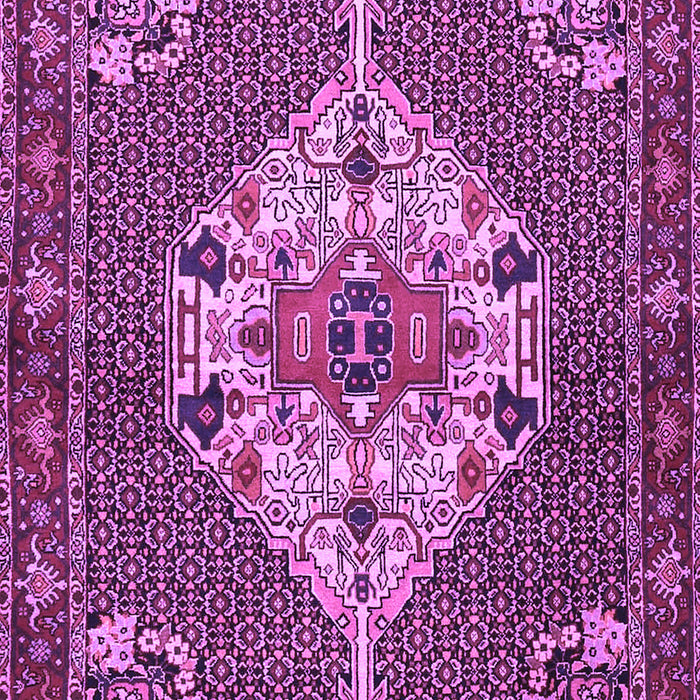 Machine Washable Persian Purple Traditional Area Rugs, wshtr2429pur