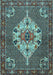 Persian Light Blue Traditional Rug, tr2429lblu