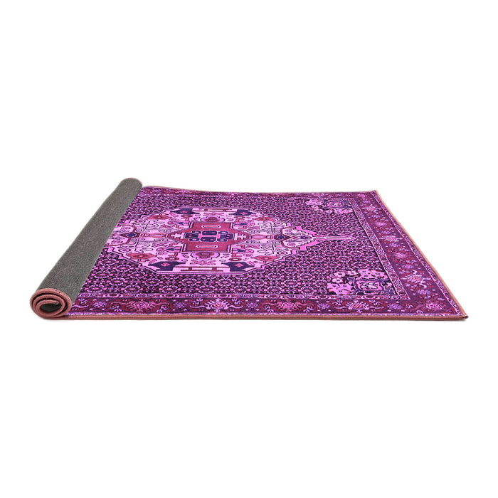 Sideview of Persian Purple Traditional Rug, tr2429pur