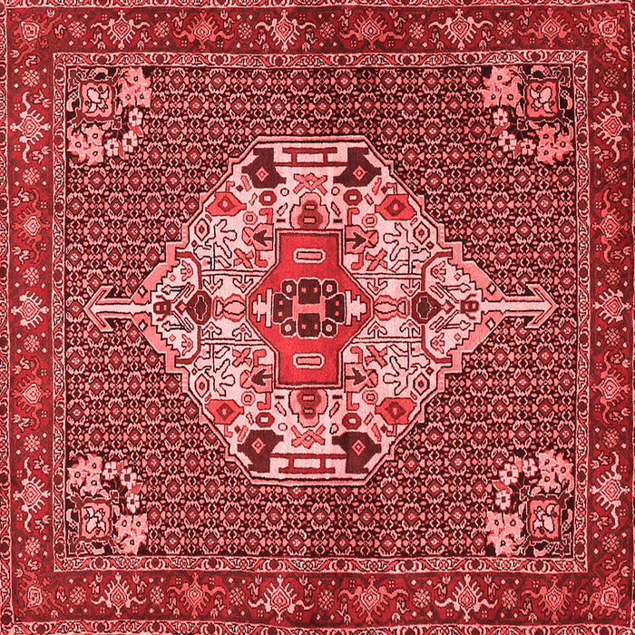 Machine Washable Persian Red Traditional Rug, wshtr2429red