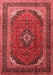 Medallion Red Traditional Area Rugs