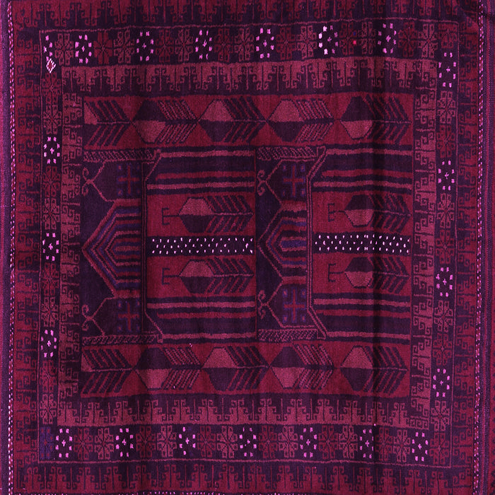 Square Machine Washable Persian Pink Traditional Rug, wshtr2430pnk