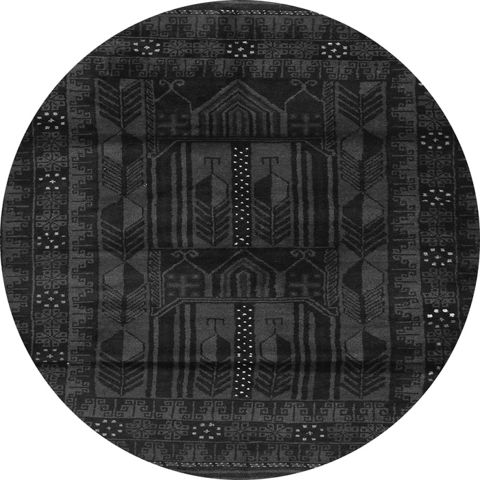 Square Persian Gray Traditional Rug, tr2430gry