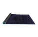 Sideview of Persian Blue Traditional Rug, tr2430blu