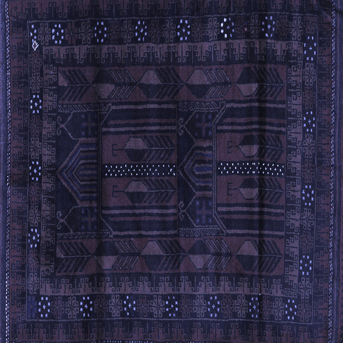 Square Persian Blue Traditional Rug, tr2430blu