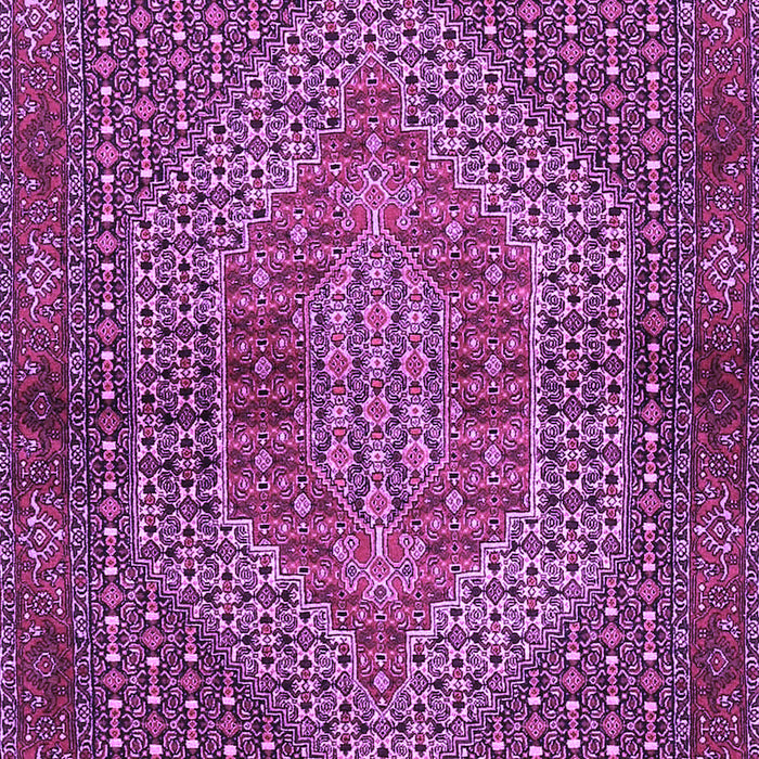 Machine Washable Persian Purple Traditional Area Rugs, wshtr2431pur