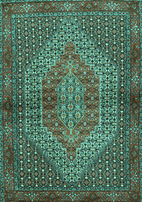 Persian Turquoise Traditional Rug, tr2431turq