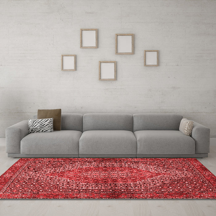 Traditional Red Washable Rugs