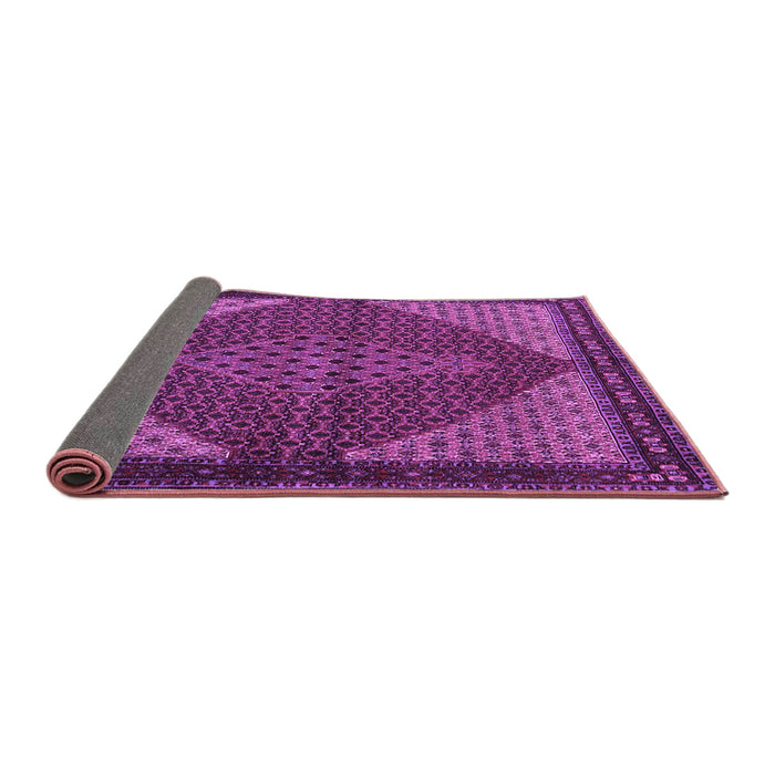 Sideview of Persian Purple Traditional Rug, tr2432pur