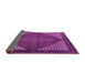 Sideview of Persian Purple Traditional Rug, tr2432pur