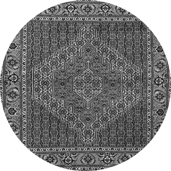 Square Persian Gray Traditional Rug, tr2433gry