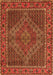 Persian Orange Traditional Rug, tr2433org