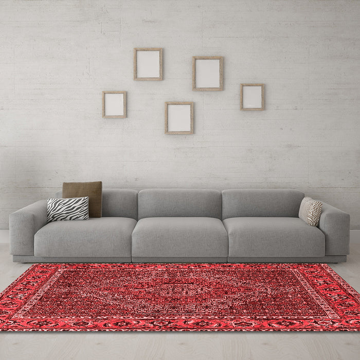 Traditional Red Washable Rugs