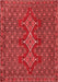 Persian Red Traditional Area Rugs