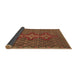 Sideview of Persian Brown Traditional Rug, tr2434brn