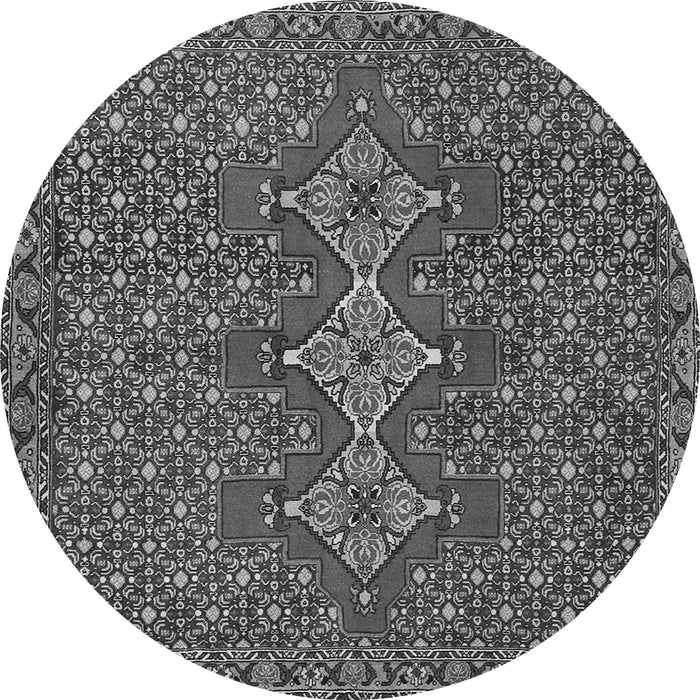 Square Persian Gray Traditional Rug, tr2434gry