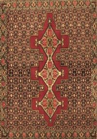 Persian Brown Traditional Rug, tr2435brn