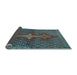 Sideview of Persian Light Blue Traditional Rug, tr2435lblu