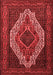 Medallion Red Traditional Area Rugs