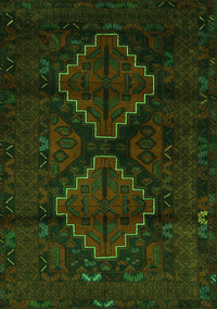 Persian Green Traditional Rug, tr2437grn
