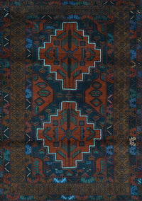 Persian Light Blue Traditional Rug, tr2437lblu