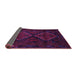 Sideview of Persian Purple Traditional Rug, tr2437pur