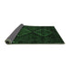 Sideview of Persian Emerald Green Traditional Rug, tr2437emgrn