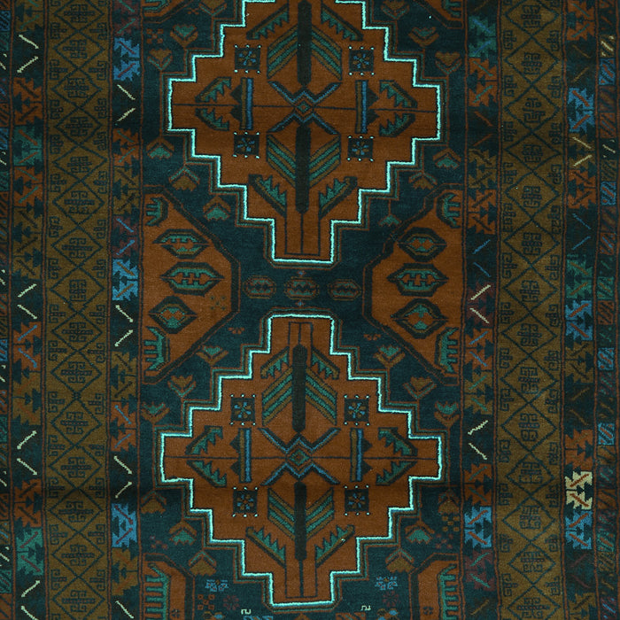 Persian Turquoise Traditional Rug, tr2437turq