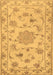 Machine Washable Persian Brown Traditional Rug, wshtr2438brn