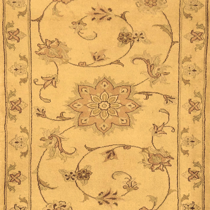 Machine Washable Persian Brown Traditional Rug, wshtr2438brn