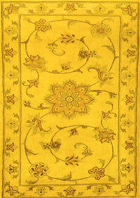 Persian Yellow Traditional Rug, tr2438yw