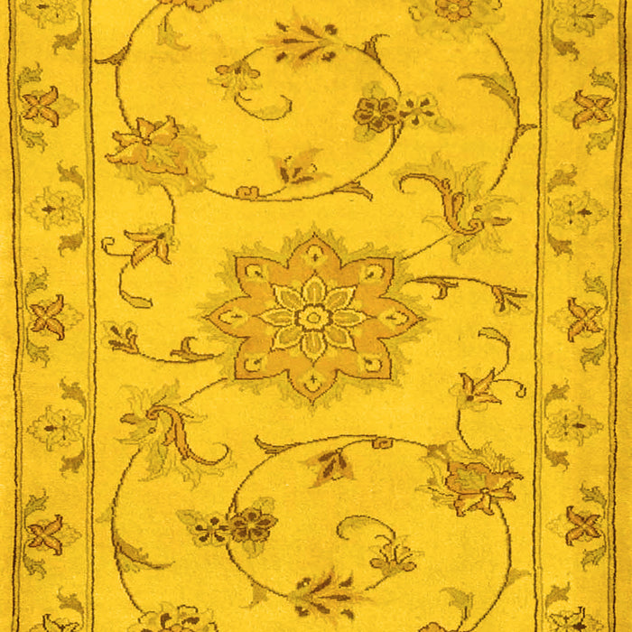 Persian Yellow Traditional Rug, tr2438yw