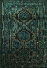 Persian Turquoise Traditional Rug, tr2439turq