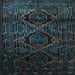 Square Persian Light Blue Traditional Rug, tr2439lblu