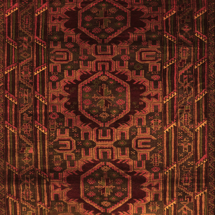 Persian Orange Traditional Rug, tr2439org