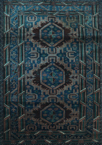 Persian Light Blue Traditional Rug, tr2439lblu