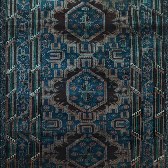 Persian Light Blue Traditional Rug, tr2439lblu
