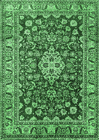 Persian Emerald Green Traditional Rug, tr243emgrn