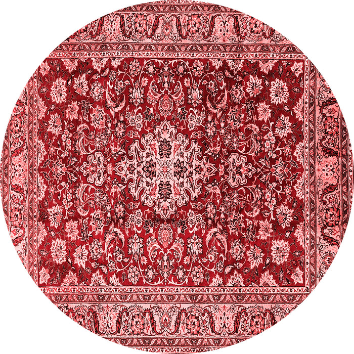 Machine Washable Persian Red Traditional Rug, wshtr243red