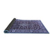 Sideview of Persian Blue Traditional Rug, tr243blu